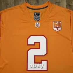 New Tampa Bay Buccaneers Emeka Egbuka Nike Throwback Creamsicle Game Jersey XL
