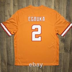 New Tampa Bay Buccaneers Emeka Egbuka Nike Throwback Creamsicle Game Jersey XL