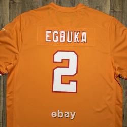 New Tampa Bay Buccaneers Emeka Egbuka Nike Throwback Creamsicle Game Jersey XL