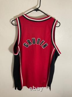 New Tampa Bay Buccaneers NFL Gruden Jersey L Red & Black
