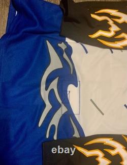 New Tampa Bay Lightning Authentic Adidas Reverse Retro 2.0 Hockey Jersey Sz 50