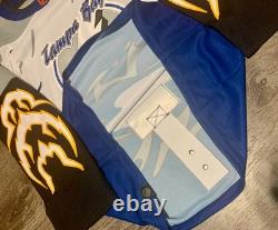 New Tampa Bay Lightning Authentic Adidas Reverse Retro 2.0 Hockey Jersey Sz 50