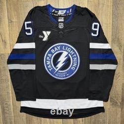 New Tampa Bay Lightning Jake Guentzel Fanatics Premium Black Alternate Jersey 52