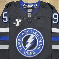 New Tampa Bay Lightning Jake Guentzel Fanatics Premium Black Alternate Jersey 52