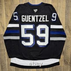 New Tampa Bay Lightning Jake Guentzel Fanatics Premium Black Alternate Jersey 52