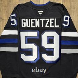 New Tampa Bay Lightning Jake Guentzel Fanatics Premium Black Alternate Jersey 52