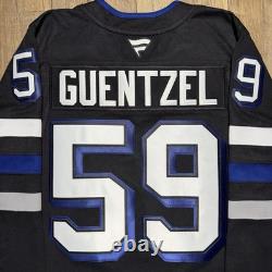 New Tampa Bay Lightning Jake Guentzel Fanatics Premium Black Alternate Jersey 52