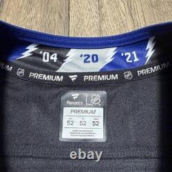 New Tampa Bay Lightning Jake Guentzel Fanatics Premium Black Alternate Jersey 52