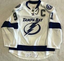 New Tampa Bay Lightning Steven Stamkos Authentic AUTOGRAPHED Away Jersey Size 52