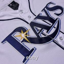 New Tampa Bay Rays Authentic Nike Elite ADV Stitched Patch Jersey Sz 52 2XL $330
