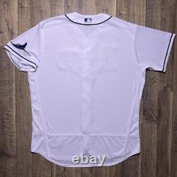 New Tampa Bay Rays Authentic Nike Elite ADV Stitched Patch Jersey Sz 52 2XL $330