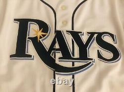 New Tampa Bay Rays Mens 44 MLB Majestic Authentic Baseball Jersey