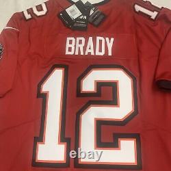 New Tom Brady 2XL Mens Tampa Bay Buccaneers Red Vapor Limited Nike Jersey NWT
