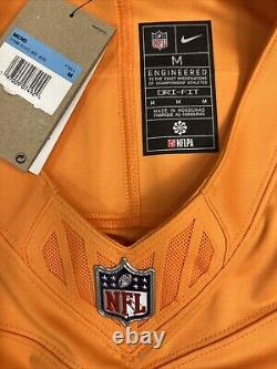 New Tom Brady Medium Mens Orange Tampa Bay Buccaneers FUSE Limited Nike Jersey