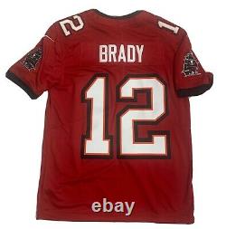 New Tom Brady Medium Mens Tampa Bay Buccaneers Red Vapor Limited Nike Jersey NWT