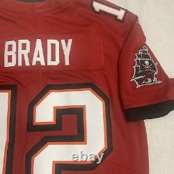 New Tom Brady Medium Mens Tampa Bay Buccaneers Red Vapor Limited Nike Jersey NWT