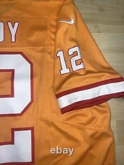 New Tom Brady Mens 3XL Orange Tampa Bay Buccaneers FUSE Limited Nike Jersey NWT