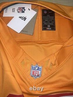 New Tom Brady Mens 3XL Orange Tampa Bay Buccaneers FUSE Limited Nike Jersey NWT