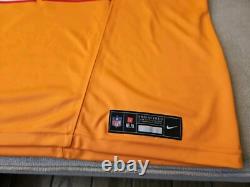 New Tom Brady Mens XXL Orange Tampa Bay Buccaneers FUSE Limited Nike Jersey NWT