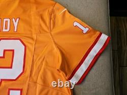 New Tom Brady Mens XXL Orange Tampa Bay Buccaneers FUSE Limited Nike Jersey NWT