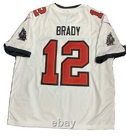 New Tom Brady Size 2XL Mens Tampa Bay Buccaneers White Vapor Limited Nike Jersey