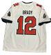 New Tom Brady Size 2xl Mens Tampa Bay Buccaneers White Vapor Limited Nike Jersey