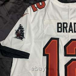 New Tom Brady Size 2XL Mens Tampa Bay Buccaneers White Vapor Limited Nike Jersey