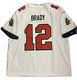 New Tom Brady Size 3xl Mens Tampa Bay Buccaneers White Vapor Limited Nike Jersey