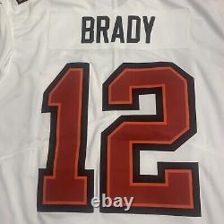New Tom Brady Size XL Mens Tampa Bay Buccaneers White Vapor Limited Nike Jersey