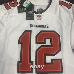 New Tom Brady Size XL Mens Tampa Bay Buccaneers White Vapor Limited Nike Jersey