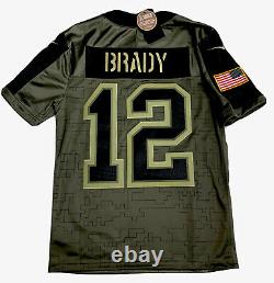 New Tom Brady Sm Mens Tampa Bay Buccaneers Salute Camo Limited Nike Jersey NWT