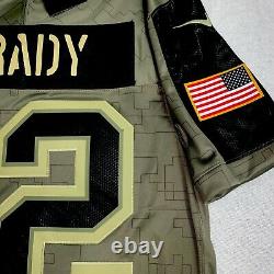 New Tom Brady Sm Mens Tampa Bay Buccaneers Salute Camo Limited Nike Jersey NWT