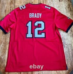 New Tom Brady Tampa Bay Buccaneers Authentic Nike NFL Football Jersey XL # 12