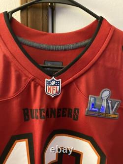 New Tom Brady Tampa Bay Buccaneers Nike Super Bowl LV Bound Game Edition Jersey