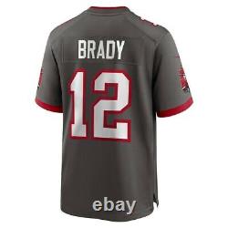 New Tom Brady Tampa Bay Buccaneers Nike Super Bowl LV Game Jersey Men's SBLV NFL