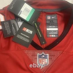 New Tom Brady XL Mens Tampa Bay Buccaneers Red Vapor Limited Nike Jersey NWT