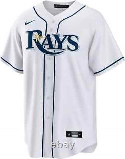 New Wander Franco Tampa Bay Rays Nike Home Player Jersey Men's 2023 MLB #5 TB