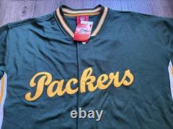 New With Tags NFL Green Bay Packers 90s Y2K Vintage Authentic Jersey Sz Large