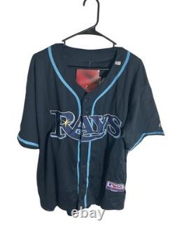 New WithTag Tampa Bay Rays Longoria #3 Majestic Authentic Collection Jersey 3XL