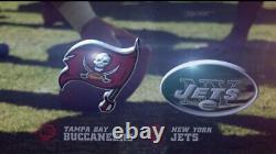 New York Jets Vs. Tampa Bay Bucs January 2, 2022. Section 101 Row 7 Seats 1&2