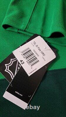 New adidas Tampa Bay Lightning St Patricks Day Green Mens Authentic Jersey Sz 42