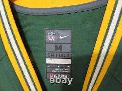 Nike 52 Jersey Green Bay Packers Clay Matthews Adult Medium NFL On Field Mens
