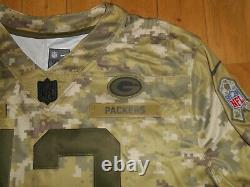 Nike AARON RODGERS GREEN BAY PACKERS Salute To Service Camo NFL Team JERSEY XXL