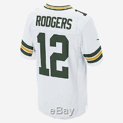 Nike Aaron Rodgers Elite Game Jersey CHOOSE SIZE- 477299-100 Green Bay Packers