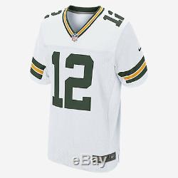 Nike Aaron Rodgers Elite Game Jersey CHOOSE SIZE- 477299-100 Green Bay Packers