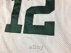 Nike Aaron Rodgers Green Bay Packers Elite Away Jersey Authentic Mens Sz 56