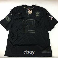Nike Aaron Rodgers Green Bay Packers Salute to Service NFL Jersey Men's 2XL NEW
