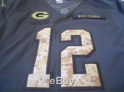 Nike Aaron Rogers Green Bay Packers Salute to Service Women's Jersey Size 2XL