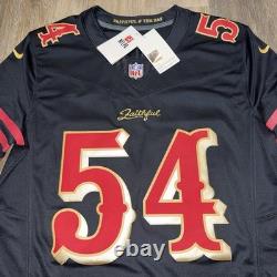 Nike Authentic Fred Warner Rivalries Jersey 49ers to Bay Faithful Limited FUSE