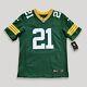 Nike Charles Woodson Green Bay Packers Sewn On-field Authentic Elite Jersey 44